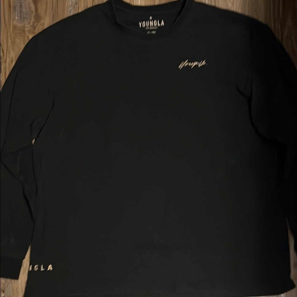 YoungLA Black Long Sleeve Tee